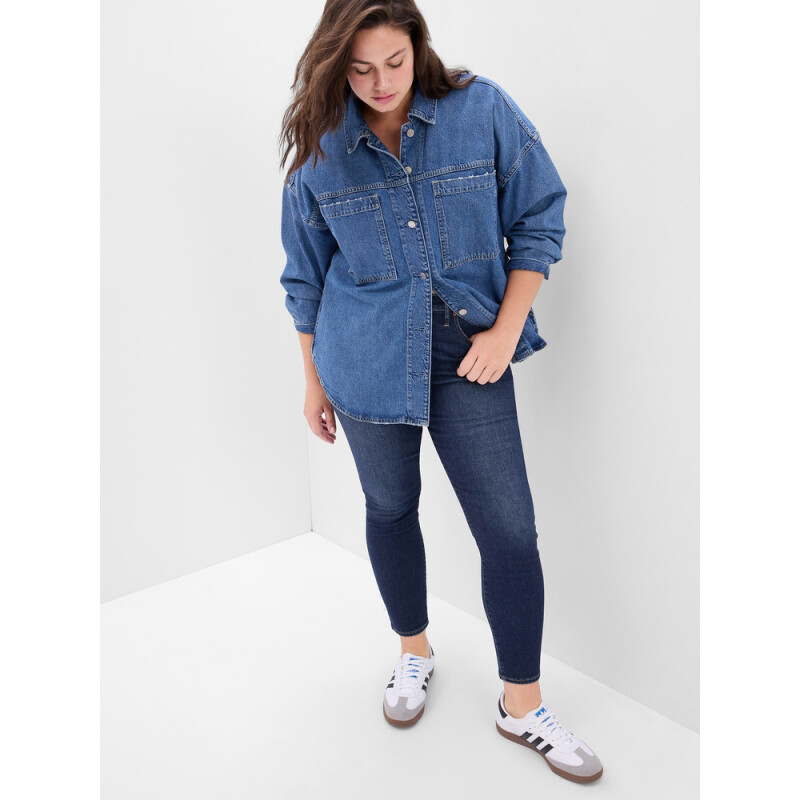 TR SKINNY HR DK HAVEL DARK WASH