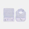 Kit Babero+Toalla Bosque Celeste