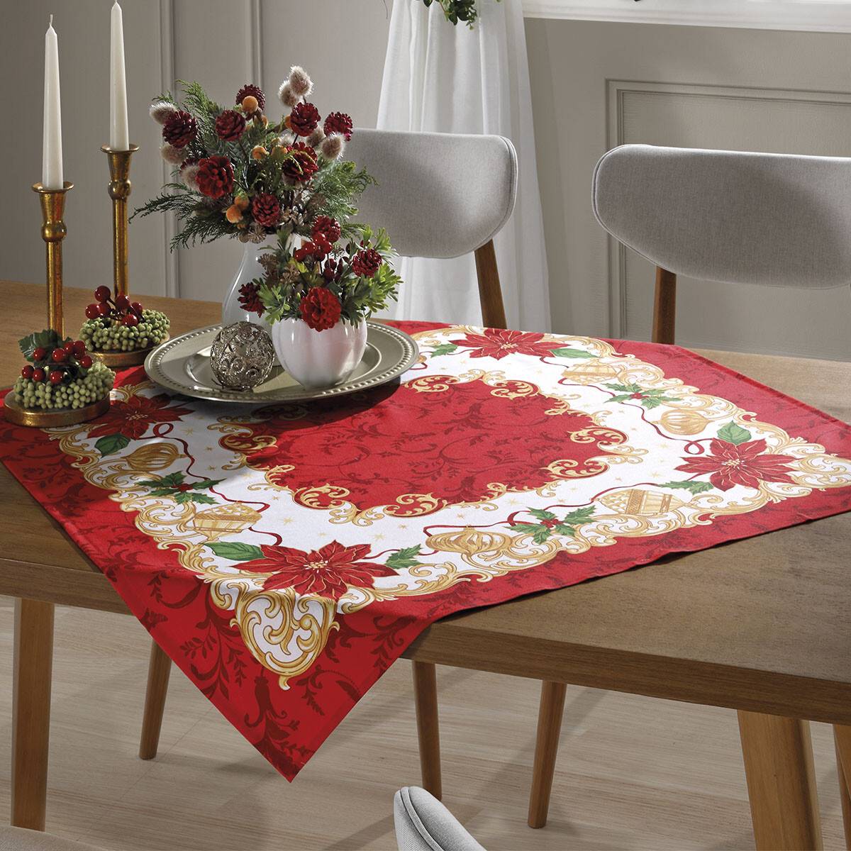 Mantel Navidad Dohler 78 x 78 cm - D110 