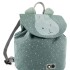 Mochila Infantil Escolar Mini Animales Trixie 30x23cm Atrix® Diseño Hipopótamo
