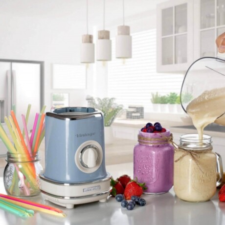 Licuadora Ariete Glass Cream 1.5L AZUL