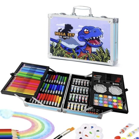 Set Valija Metálica Arte 145 Piezas Set Valija Metálica Arte 145 Piezas