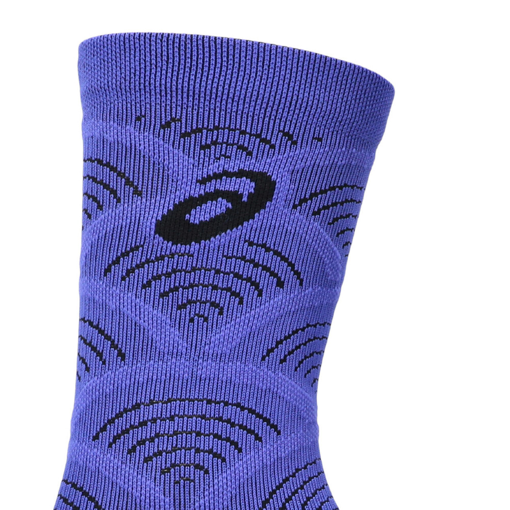 Medias Running Performance Run Sock Crew Unisex Cobalt Burst