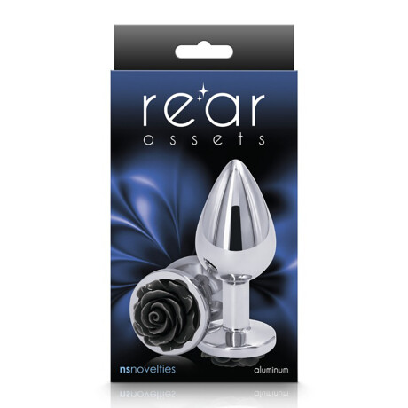 Plug Anal Rear Assets Aluminum mEDIANO Negro Plug Anal Rear Assets Aluminum mEDIANO Negro