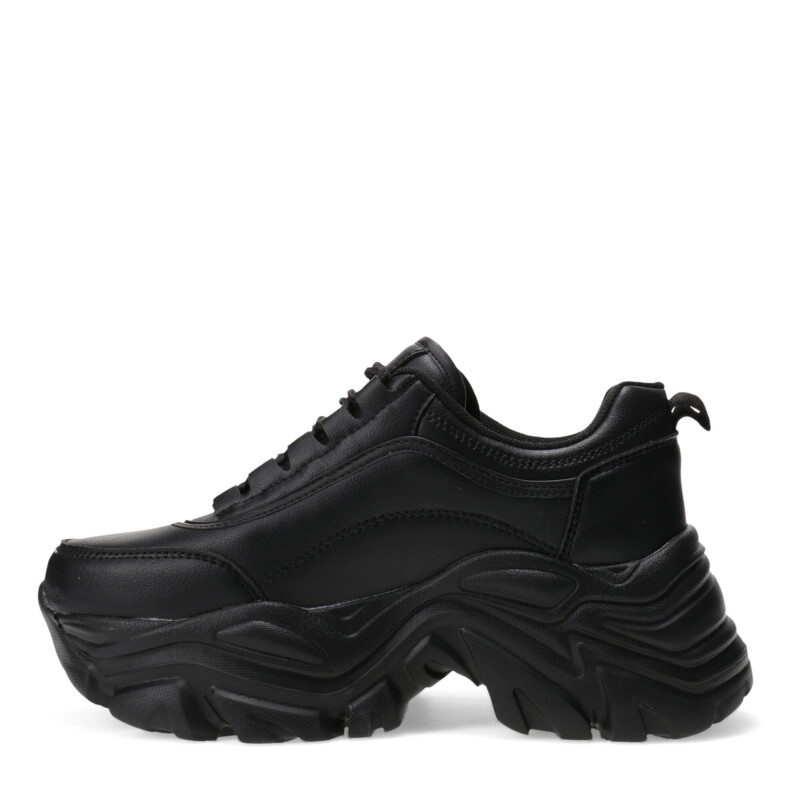 Championes de Mujer Miss Carol Lime Negro