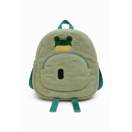 Mochila Peluche LB-11 de Felpa VERDE