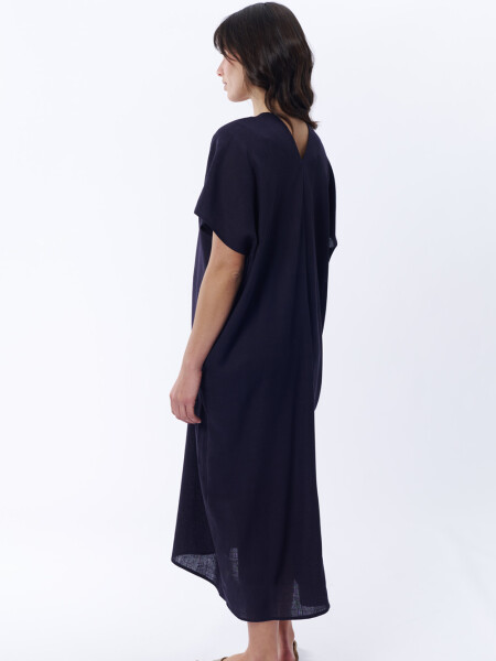 Vestido oversize Azul Marino