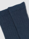 Calcetin Liso Azul Claro