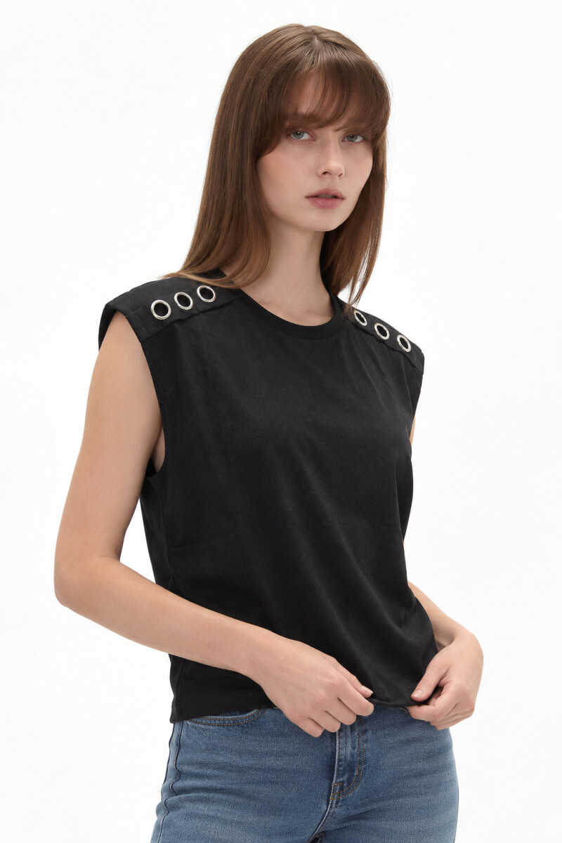 Remera Gamena - Negro 
