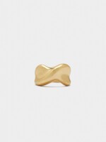 Anillo Con Relieve dorado