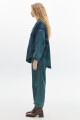 Camisa Cisne Denim Washed Green