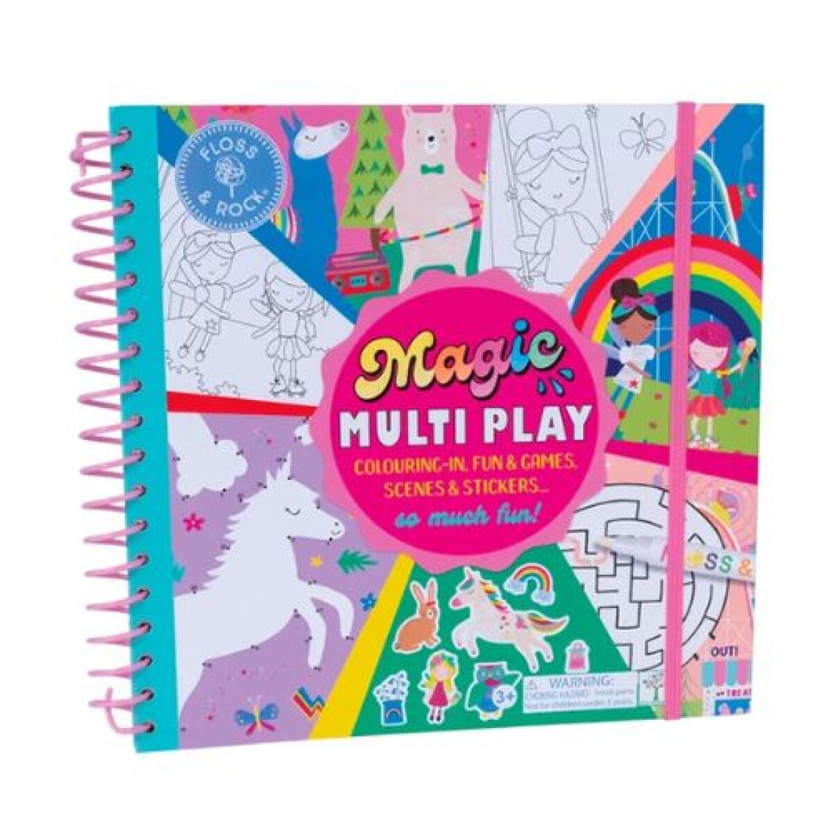 Juego para colorear Multi Play Floss y Rock - Hadas - Juego Para Colorear Multi Play Floss Y Rock - Hadas 