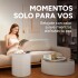 Calentador Plegable Eléctrico De Piernas 4 Velocidades Manta Color Gris
