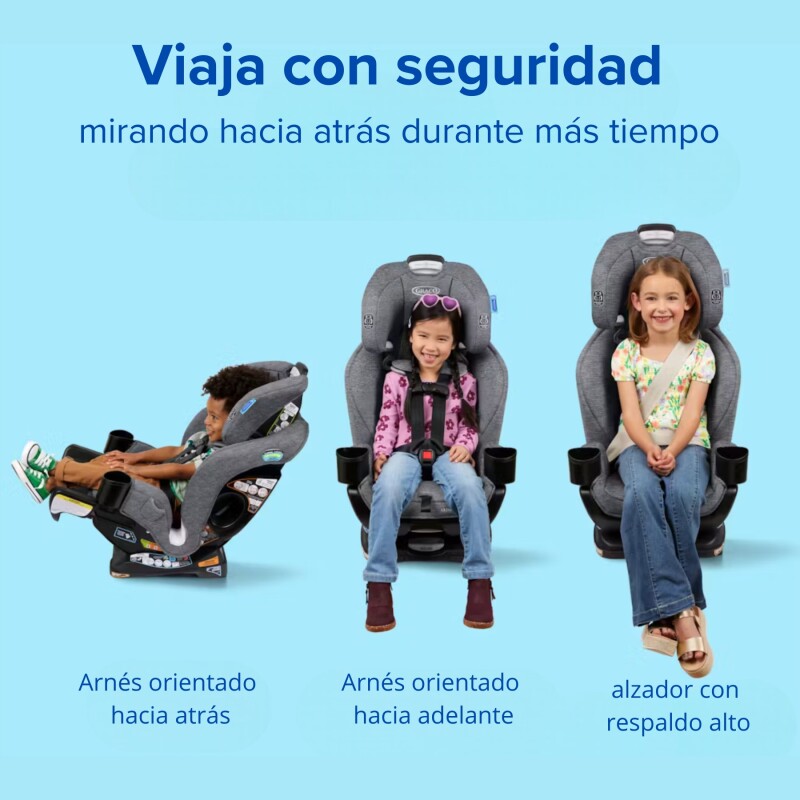 Graco Extend2fit 3 in 1 de nacimiento a 45 kg Color Cullen Graco Extend2fit 3 in 1 de nacimiento a 45 kg Color Cullen