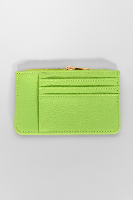 Monedero Tarjetero Corral Verde