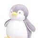 Peluche Pingüino grande gris