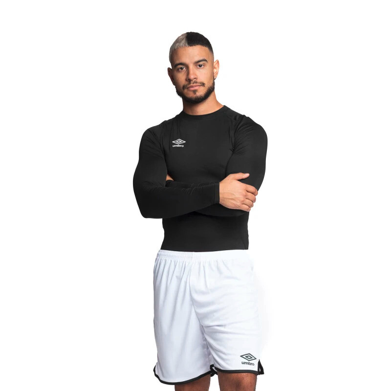 M T-SHIRT M/L TERMICA Negro