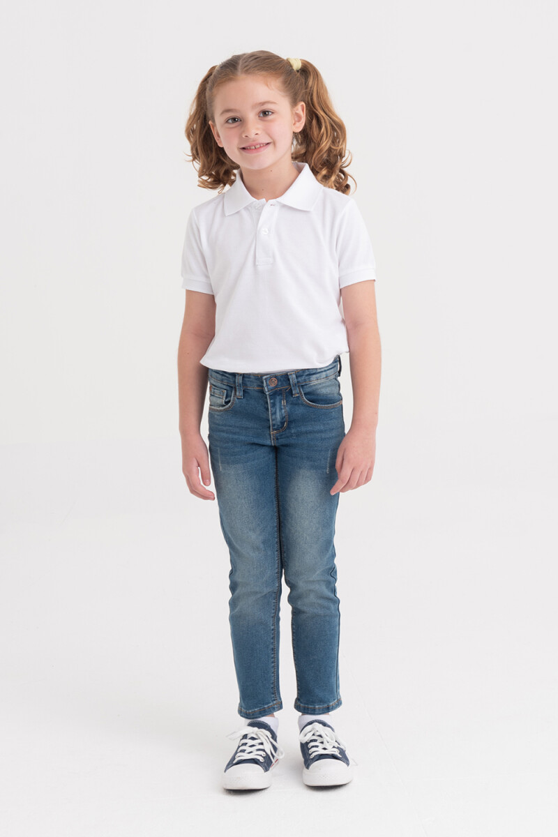 Pantalón de jean skinny - Azul Oscuro 
