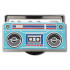 Jibbitz Blue Boom Box Multicolor