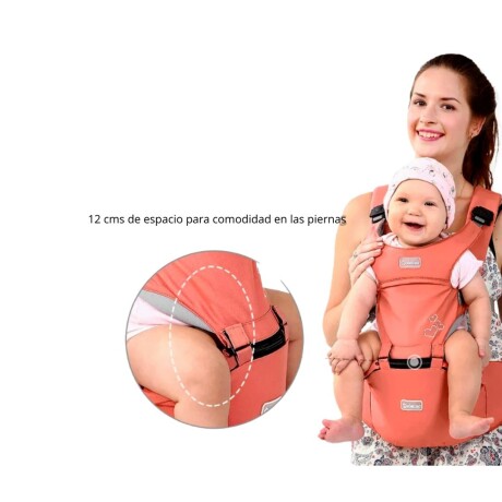 Porta Bebé Aiebao 0-36M Hasta 30 KG ROJO