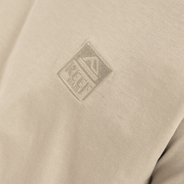 Remera Reef Classic Embroidered Beige