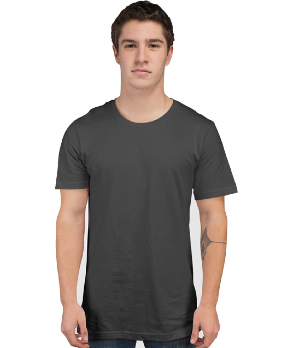 Camiseta a la base peso completo - Gris carbón 