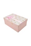 Caja rigida - 15,5x22,5x9,5 cm - heart ROSADO