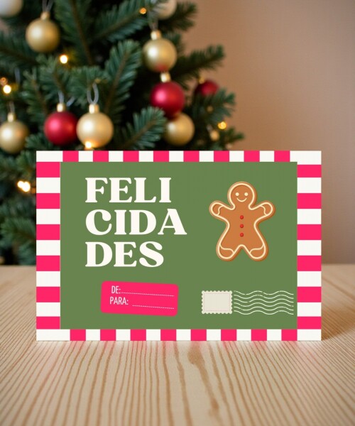 Tarjeta navidad 10x15 cm DISEÑO 25