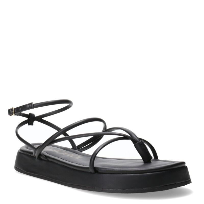 Sandalias de Mujer Miss Carol DAVV con tiras finas Negro
