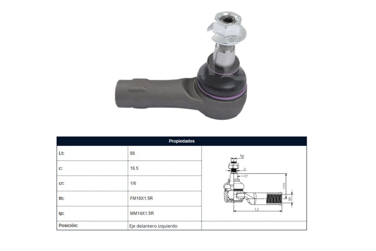 Puntero Volks Amarok 4X2 - 4X4 11-25 Izq Puntero Volks Amarok 4X2 - 4X4 11-25 Izq