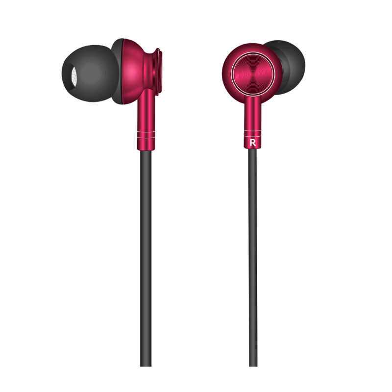 Auriculares Con Cable AW-F1 Rojo