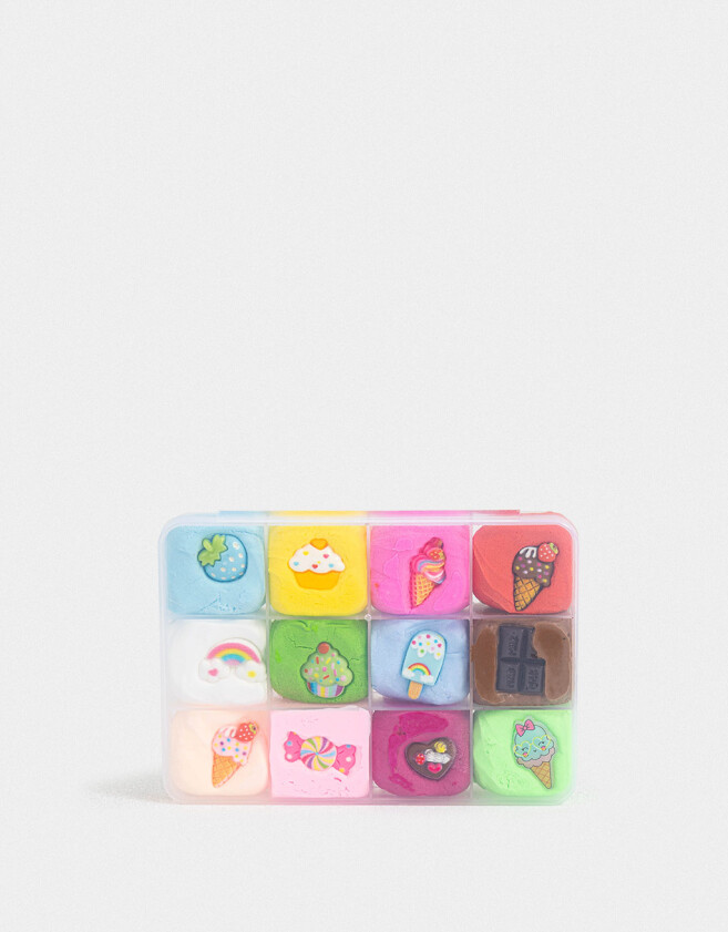 Lúdico Set De Slimes En Estuche - Combinacion Multicolor