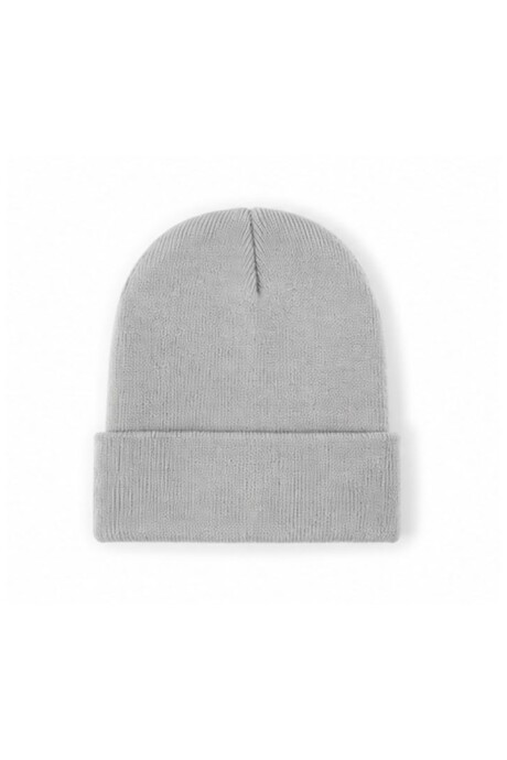 Gorro de lana Gris