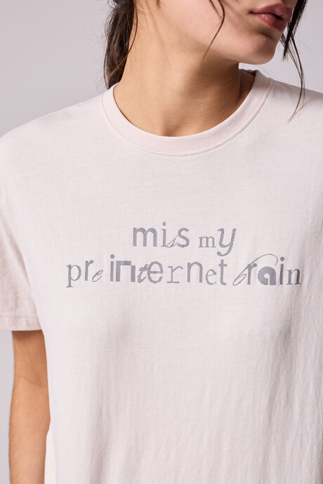 T-SHIRT JOEY DIXIE Beige