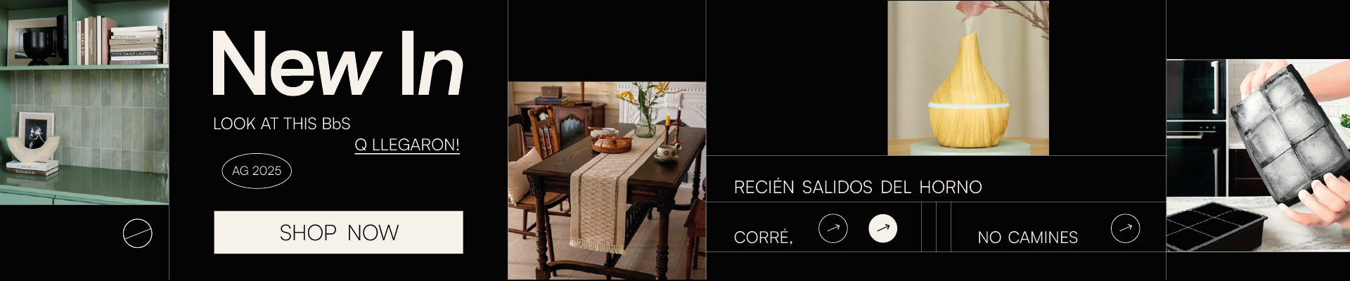 New In Agosto 25