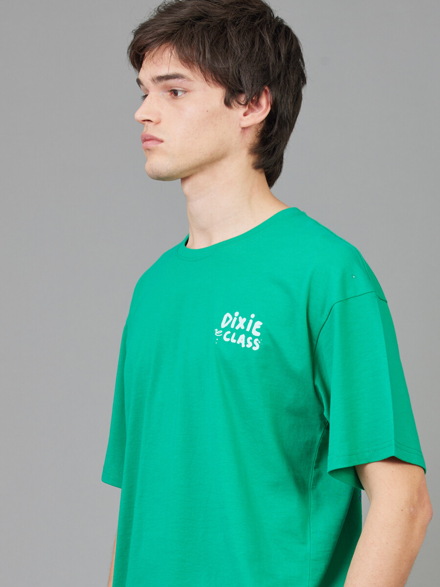 T-SHIRT PASKE DIXIE Verde