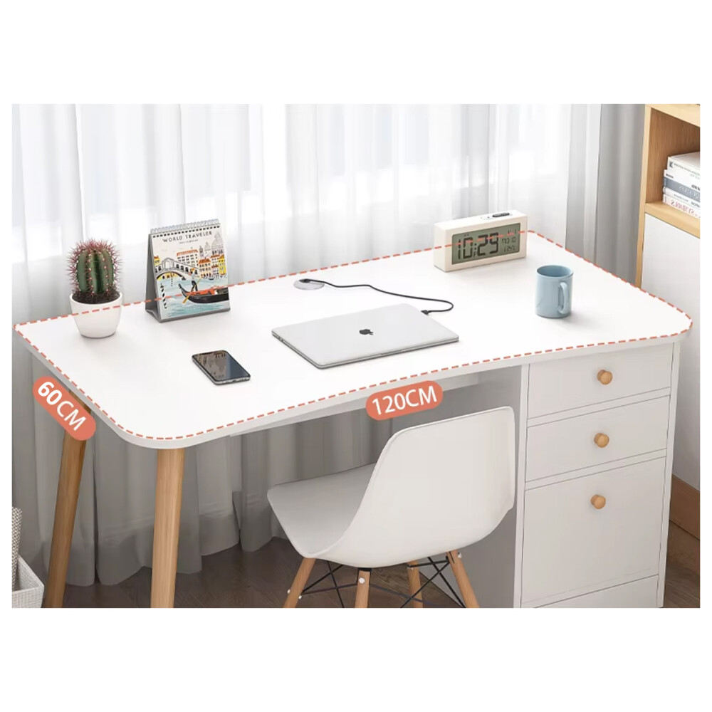 Escritorio estilo nórdico Blanco