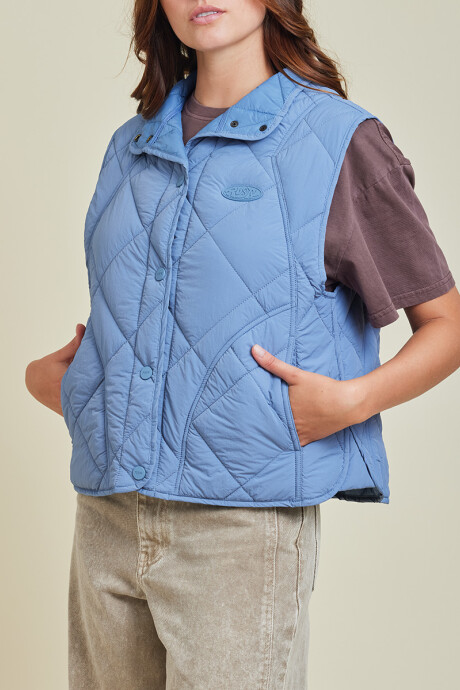 CHALECO JIZU RUSTY Celeste