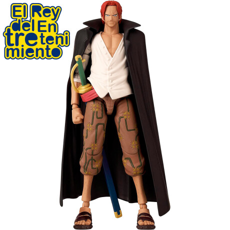 Figura Original Anime Heroes One Piece Articulada Shanks