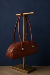 Baguette Bag Crocco Caramel