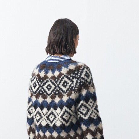 SWEATER SIRO Azul Oscuro
