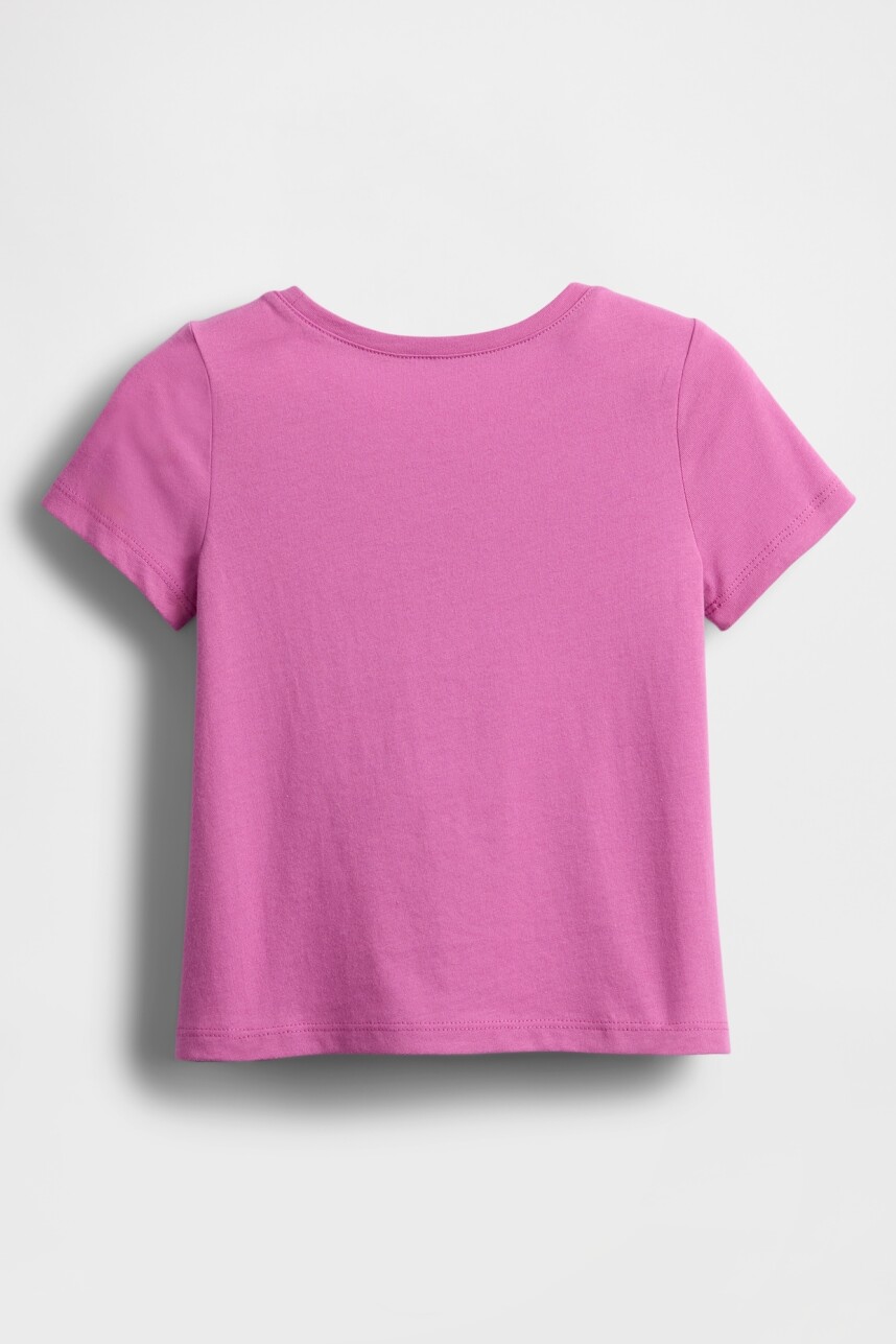 Remera Logo Gap Toddler Niña Budding Lilac
