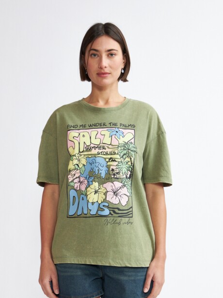 REMERA MENTA VERDE