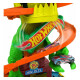 Hot Wheels Pista Jurassic World T-rex Vs Fire Station 36 Cm Hot Wheels Pista Jurassic World T-rex Vs Fire Station 36 Cm