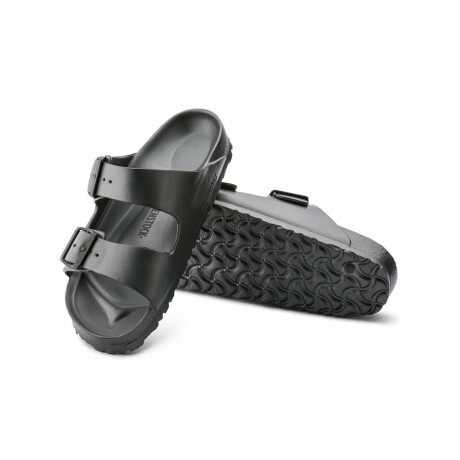 Sandalias Birkenstock Arizona Eva Metallic Anthracite Negro