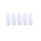 Soquete 5 pares blanco