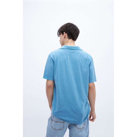 Remera polo Dax Petroleo