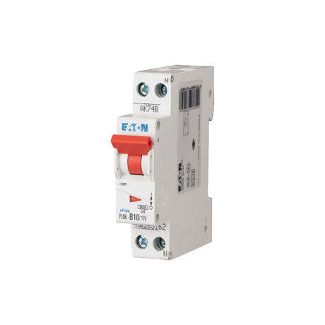 Interruptor térmico DIN serie PLN6-C 1PN Eaton 16A