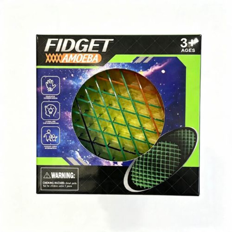 Fidget Toy Multicolor Amoeba Fidget Toy Multicolor Amoeba