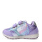 Championes de Niños Disney Frozen Magic c/Velcros Lila - Plateado